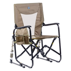 Heavy-Duty Freestyle Adjustable Rocker - Choice 573 - Patented Spring-Action Rocking Chair for Camping - Aged Fatigue