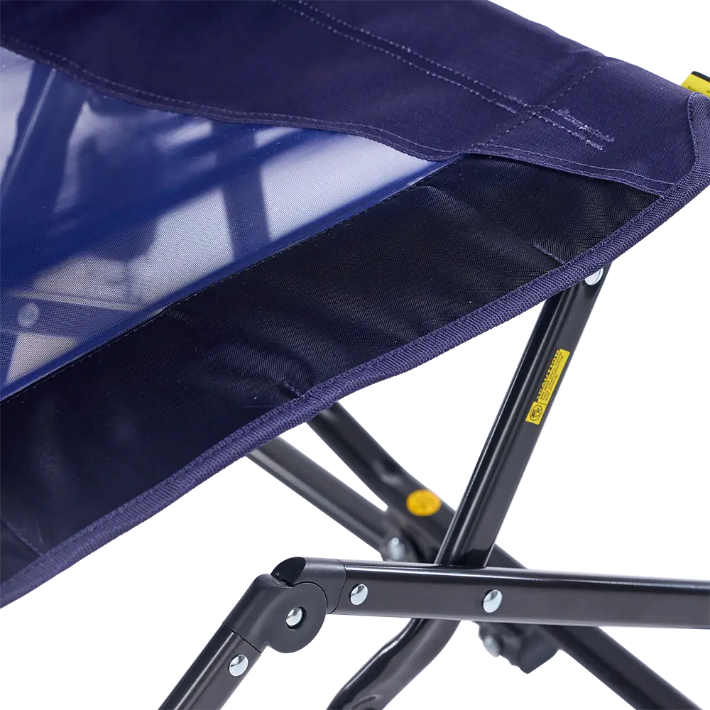 Heavy-Duty Freestyle Adjustable Rocker - Choice 573 - Patented Spring-Action Rocking Chair for Camping Detail