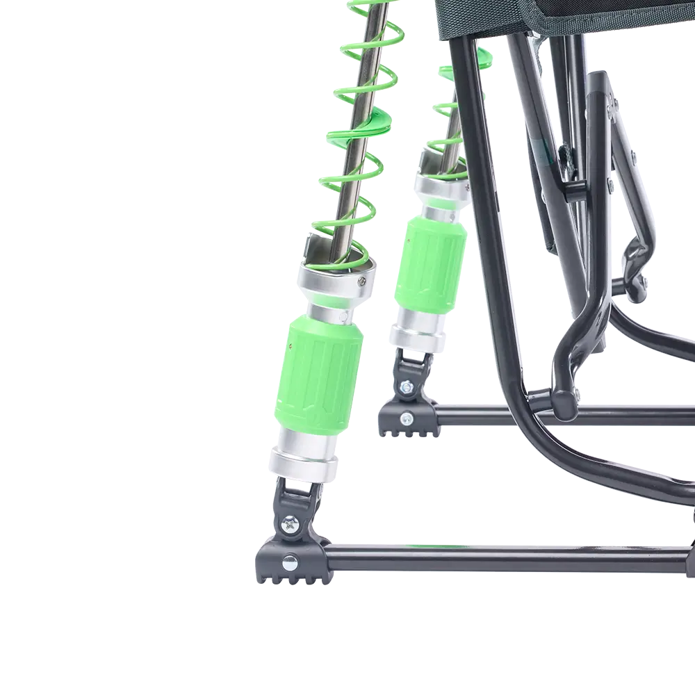 Heavy-Duty Freestyle Adjustable Rocker - Choice 573 - Patented Spring-Action Rocking Chair for Camping Detail