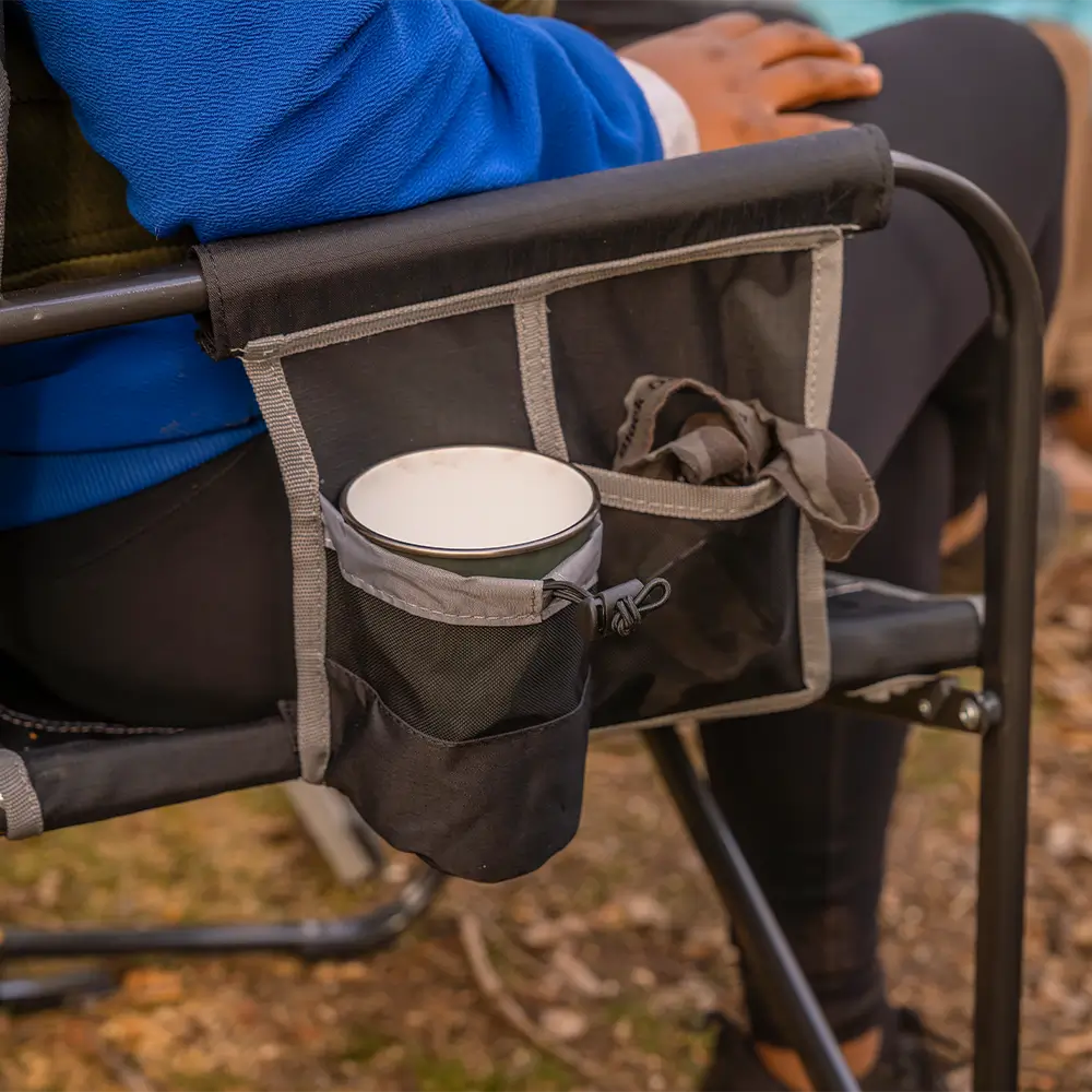 Patented Spring-Action Freestyle Rocker XL - Choice 552 - Freestyle Rocker Portable Outdoor Folding Chair Detail
