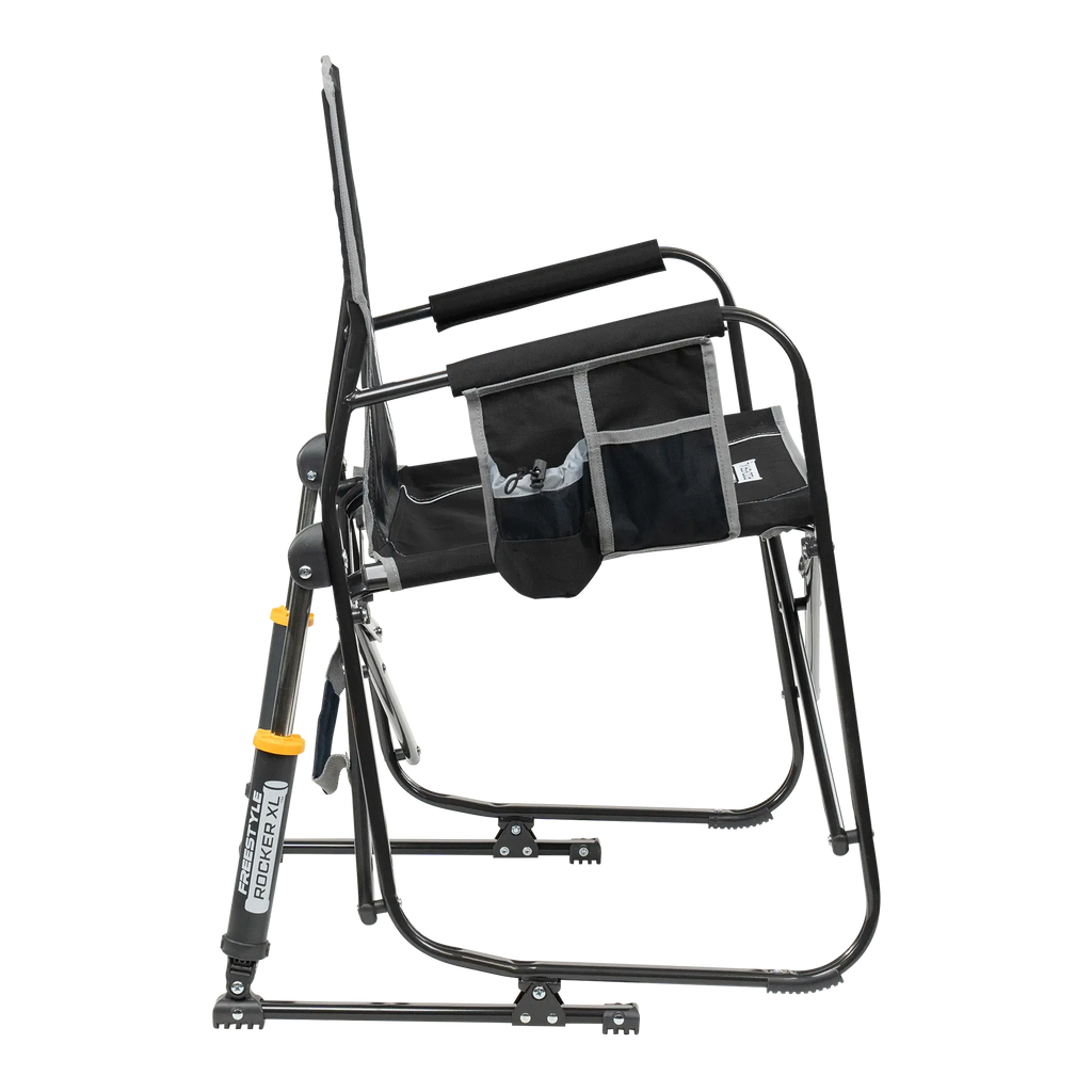 Patented Spring-Action Freestyle Rocker XL - Choice 552 - Freestyle Rocker Portable Outdoor Folding Chair Detail
