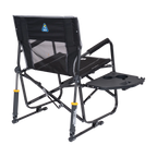 Smooth Motion Freestyle Rocker XL with Side Table - Choice 836 - Heavy-Duty Kickback Rocker with Beverage Holder Detail