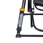 Smooth Motion Freestyle Rocker XL with Side Table - Choice 836 - Heavy-Duty Kickback Rocker with Beverage Holder Detail