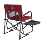 Smooth Motion Freestyle Rocker XL with Side Table - Choice 836 - Heavy-Duty Kickback Rocker with Beverage Holder Detail