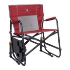Smooth Motion Freestyle Rocker XL with Side Table - Choice 836 - Heavy-Duty Kickback Rocker with Beverage Holder Detail