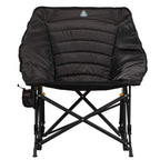 Luxury Camp Puff Rocker - Choice 731 - Heavy-Duty Kickback Rocker with Beverage Holder Detail