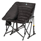 Luxury Camp Puff Rocker - Choice 731 - Heavy-Duty Kickback Rocker with Beverage Holder Detail