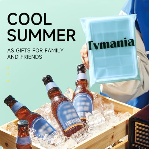 refined Ice Cube Trays Set of 2, hassle-free Kit