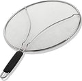 Smart Home Splatter Screen for Frying Pan - 13 Inch Stainless Collection