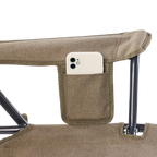 Patented Spring-Action Comfort Pro Rocker XL - Choice 107 - Heavy-Duty Kickback Rocker with Beverage Holder Detail