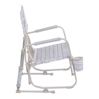 Patented Spring-Action Beach Rocker - Choice 712 - Freestyle Rocker Portable Outdoor Folding Chair Detail