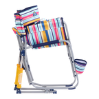 Patented Spring-Action Beach Rocker - Choice 712 - Freestyle Rocker Portable Outdoor Folding Chair Detail