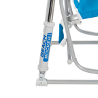 Patented Spring-Action Beach Rocker - Choice 712 - Freestyle Rocker Portable Outdoor Folding Chair Detail