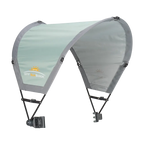 Portable Canopy SunShade Accessory - Choice 361 - Instant Sunshade Umbrella for Tailgating - Pastel Green