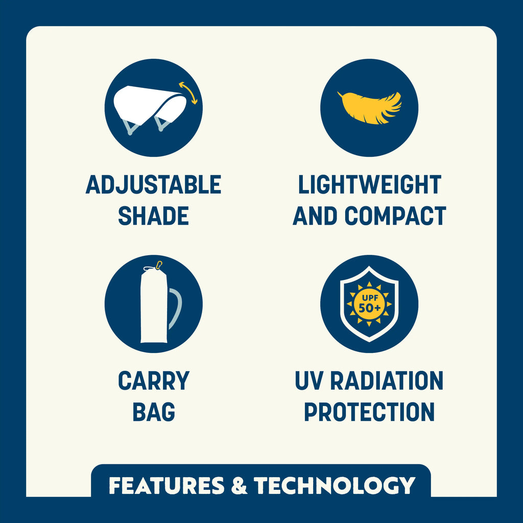 Portable Canopy SunShade Accessory - Choice 361 - Instant Sunshade Umbrella for Tailgating Detail