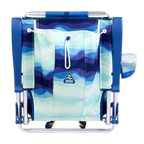 Low-Profile Backpack Beach Chair - Choice 709 - Rust-Resistant Aluminum Sand-Friendly Lounge Chair Detail