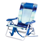 Low-Profile Backpack Beach Chair - Choice 709 - Rust-Resistant Aluminum Sand-Friendly Lounge Chair Detail