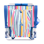 Low-Profile Backpack Beach Chair - Choice 709 - Rust-Resistant Aluminum Sand-Friendly Lounge Chair Detail