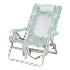 Low-Profile Backpack Beach Chair - Choice 709 - Rust-Resistant Aluminum Sand-Friendly Lounge Chair Detail