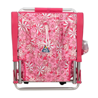 Low-Profile Backpack Beach Chair - Choice 709 - Rust-Resistant Aluminum Sand-Friendly Lounge Chair Detail