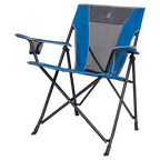 Ultra-Compact Comfort Quad Chair - Choice 989 - Premium Slim-Fold Compact Chair with Messenger Bag Detail