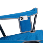 Ultra-Compact Comfort Quad Chair - Choice 989 - Premium Slim-Fold Compact Chair with Messenger Bag Detail