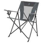 Ultra-Compact Comfort Quad Chair - Choice 989 - Premium Slim-Fold Compact Chair with Messenger Bag Detail