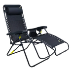 Backpack Travel Freeform Zero Gravity Lounger Bundle - Choice 507 - Portable Heavy-Duty Low Boy Chair for Ocean Side Detail