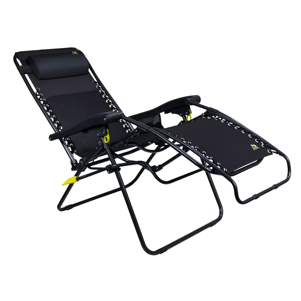 Backpack Travel Freeform Zero Gravity Lounger Bundle - Choice 507 - Portable Heavy-Duty Low Boy Chair for Ocean Side Detail
