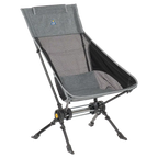 Patented Spring-Action ComPack Rocker - Choice 980 - Freestyle Rocker Portable Outdoor Folding Chair - Heathered Pewter