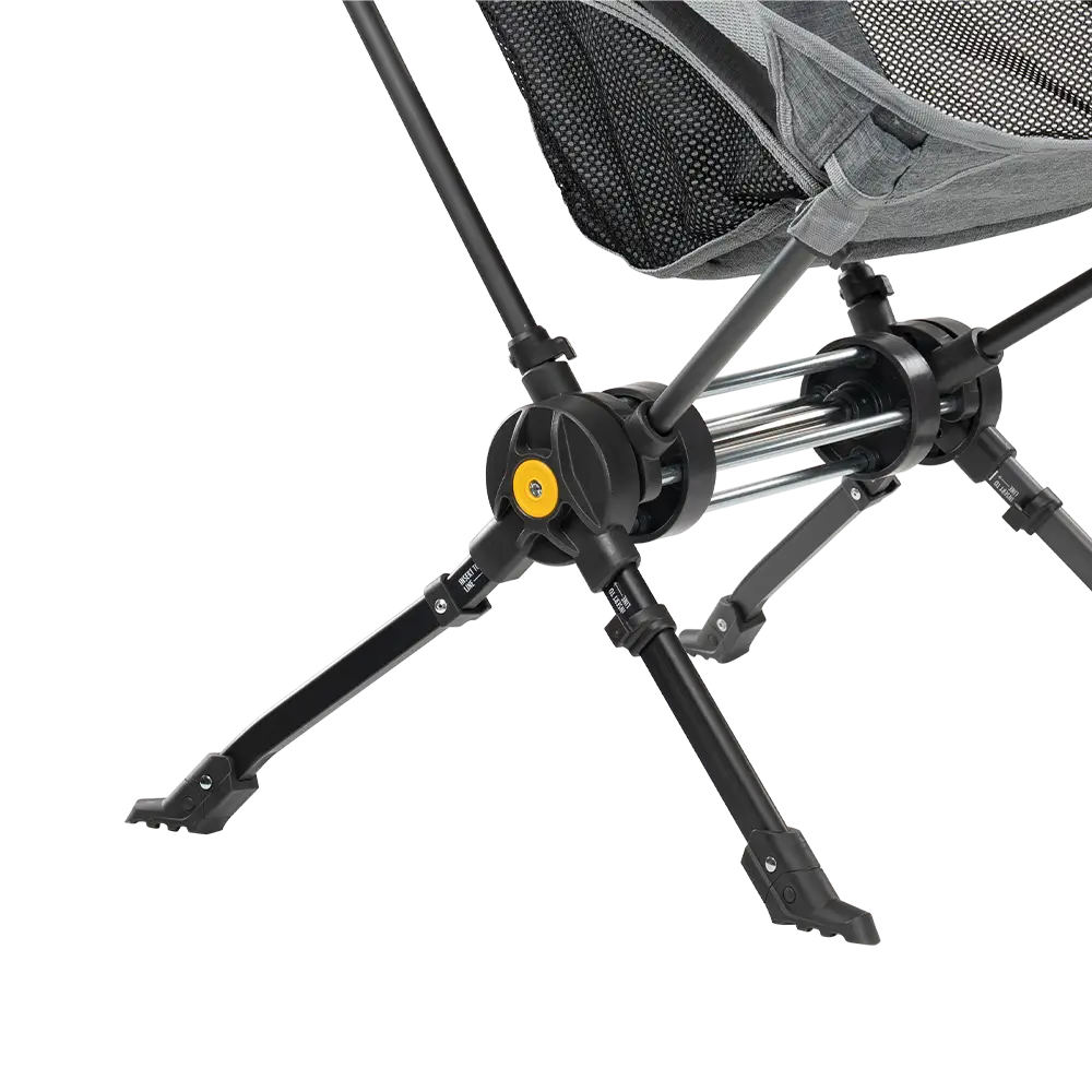Patented Spring-Action ComPack Rocker - Choice 980 - Freestyle Rocker Portable Outdoor Folding Chair Detail