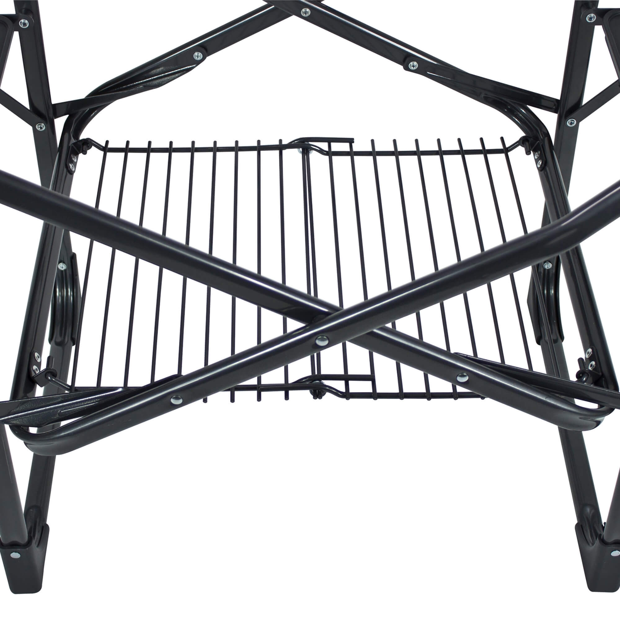 Heat-Resistant Tool Slim-Fold Cook Station - Choice 575 - Heat-Resistant Over-Fire Grill Rack for Camping Detail