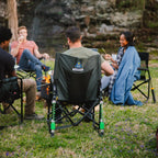 Heavy-Duty Freestyle Adjustable Rocker - Choice 573 - Patented Spring-Action Rocking Chair for Camping Detail