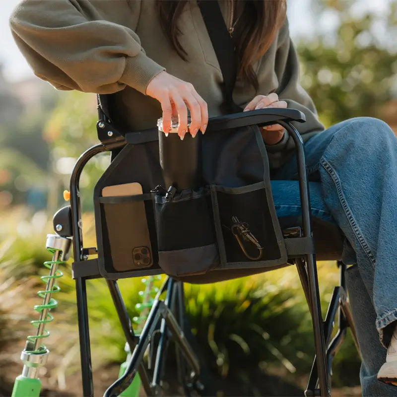 Heavy-Duty Freestyle Adjustable Rocker - Choice 573 - Patented Spring-Action Rocking Chair for Camping Detail