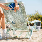 Low-Profile Backpack Beach Chair - Choice 709 - Rust-Resistant Aluminum Sand-Friendly Lounge Chair Detail