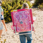 Low-Profile Backpack Beach Chair - Choice 709 - Rust-Resistant Aluminum Sand-Friendly Lounge Chair Detail