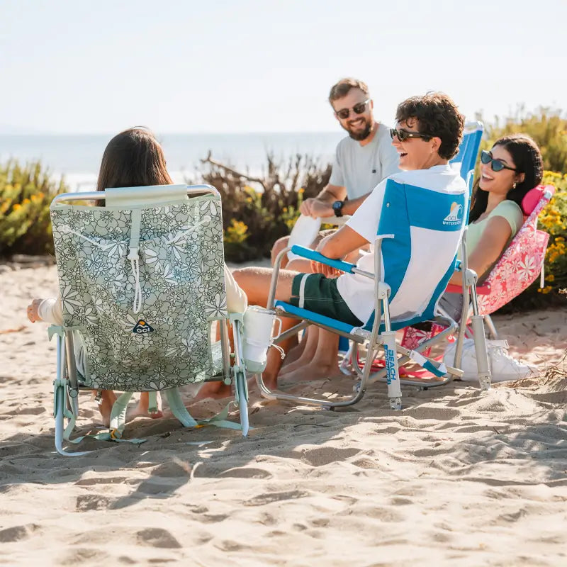 Patented Spring-Action Beach Rocker - Choice 712 - Freestyle Rocker Portable Outdoor Folding Chair Detail
