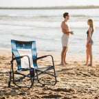 Patented Spring-Action Beach Rocker - Choice 712 - Freestyle Rocker Portable Outdoor Folding Chair Detail