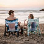Patented Spring-Action Beach Rocker - Choice 712 - Freestyle Rocker Portable Outdoor Folding Chair Detail