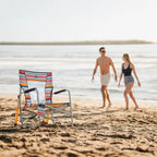 Patented Spring-Action Beach Rocker - Choice 712 - Freestyle Rocker Portable Outdoor Folding Chair Detail