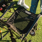 Smooth Motion BreezeRocker - Choice 504 - Heavy-Duty Kickback Rocker with Beverage Holder Detail