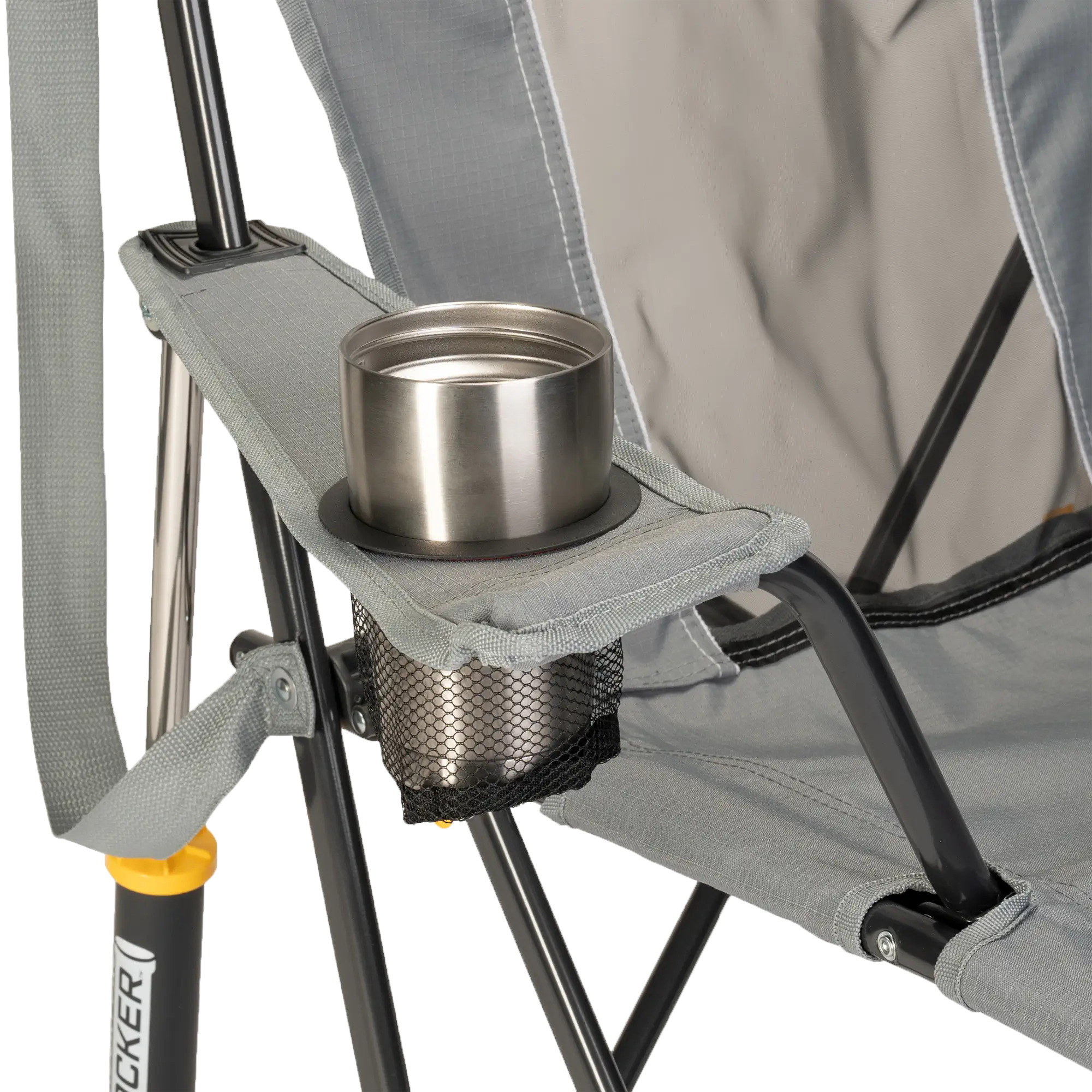 Premium All-Weather Comfort Pro Rocker - Choice 375 - RoadTrip Rocker Smooth Motion Camp Chair Detail