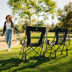 Premium All-Weather Comfort Pro Rocker - Choice 375 - RoadTrip Rocker Smooth Motion Camp Chair Detail
