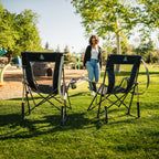 Premium All-Weather Comfort Pro Rocker - Choice 375 - RoadTrip Rocker Smooth Motion Camp Chair Detail