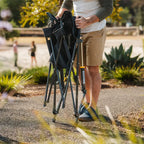 Patented Spring-Action Comfort Pro Rocker XL - Choice 107 - Heavy-Duty Kickback Rocker with Beverage Holder Detail