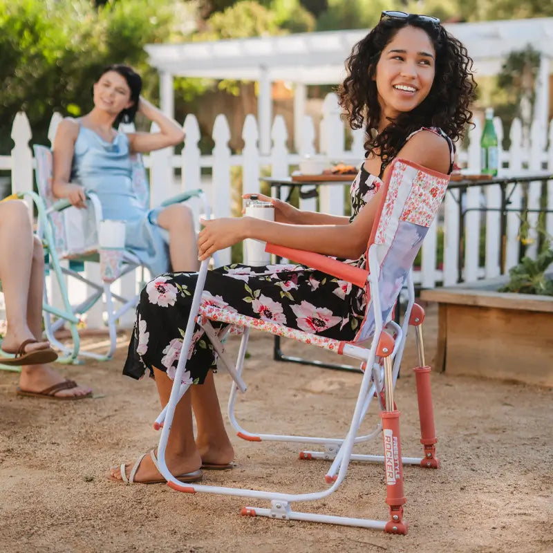 Luxury Camp Freestyle Rocker - Choice 711 - Freestyle Rocker Portable Outdoor Folding Chair Detail