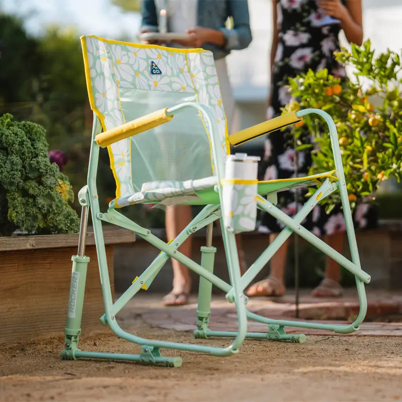 Luxury Camp Freestyle Rocker - Choice 711 - Freestyle Rocker Portable Outdoor Folding Chair Detail