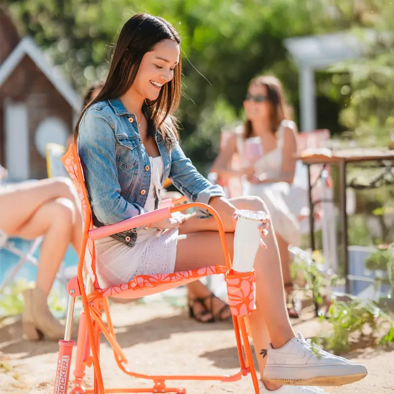 Luxury Camp Freestyle Rocker - Choice 711 - Freestyle Rocker Portable Outdoor Folding Chair Detail