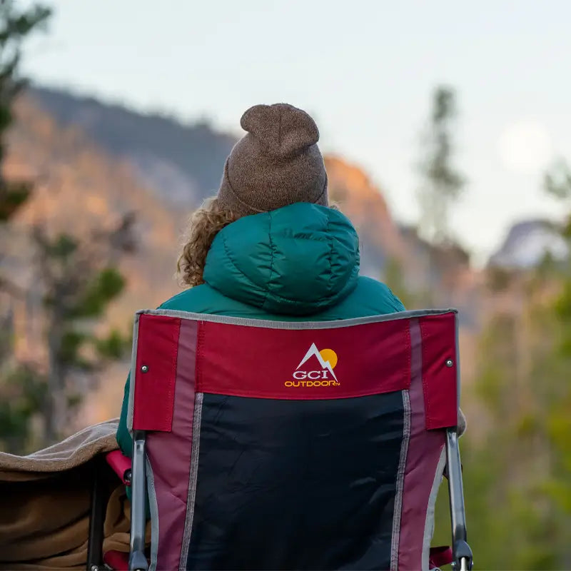 Luxury Camp Freestyle Rocker - Choice 711 - Freestyle Rocker Portable Outdoor Folding Chair Detail