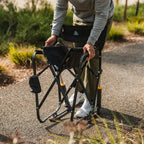 Smooth Motion Freestyle Rocker Elite - Choice 460 - Heavy-Duty Kickback Rocker with Beverage Holder Detail
